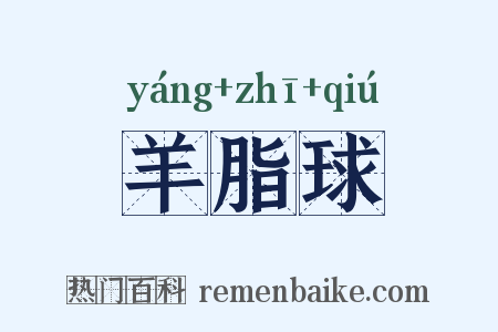 羊脂球是什么意思的图片